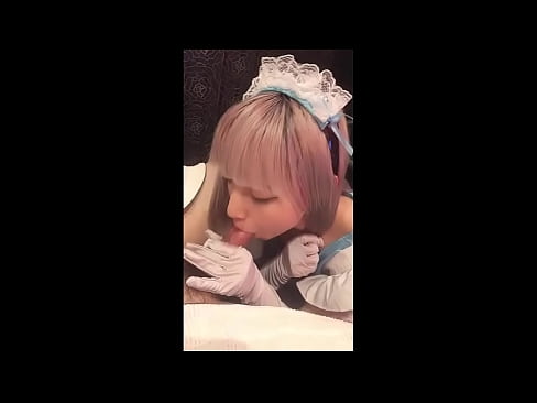 ❤️ Japoński Idol [mayuka], kostium francuskiej pokojówki, część 1, obciąganie i walenie konia z balsamem ️ Porno vk at pl.pornolymp.ru ️❤